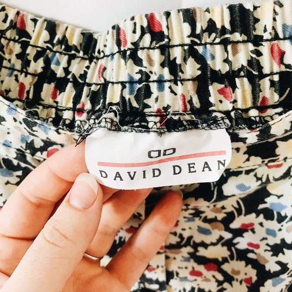 Vintage Floral David Dean Skirt Size S - Picture 3 of 8